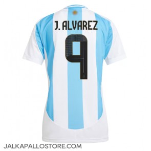 Argentiina Julian Alvarez #9 Kotipaita Naisten Copa America 2024 Lyhythihainen